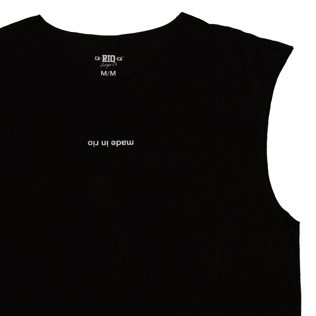 CA-RIO-CA made in rio (flip) - Camiseta de algodón sin mangas para hombre