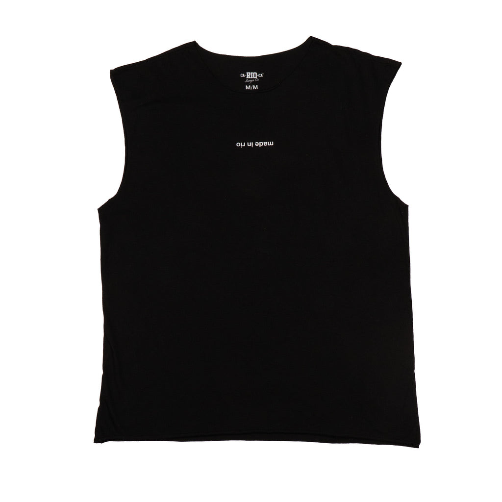 CA-RIO-CA made in rio (flip) - Camiseta de algodón sin mangas para hombre