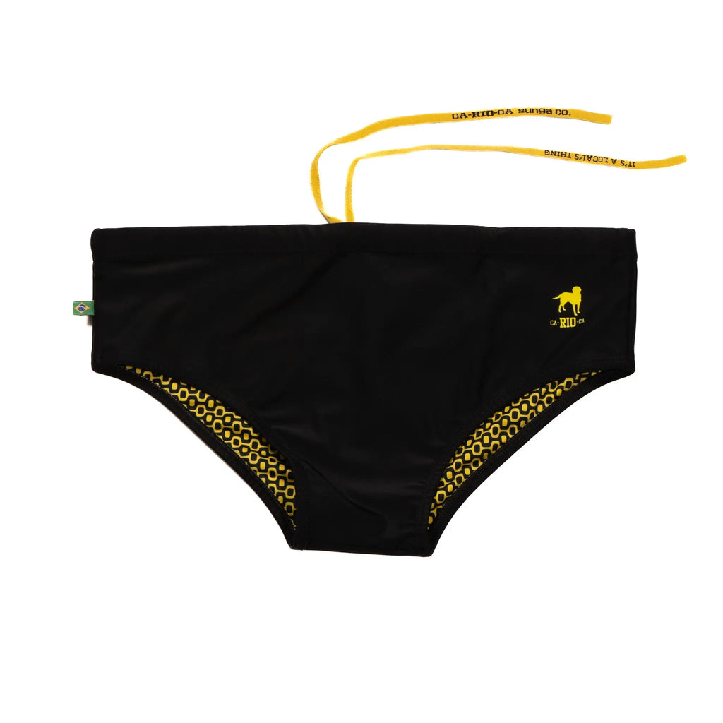 CA-RIO-CA Men's Low Rise Solids Cut Sunga - Male Bathing Suit - Final Few