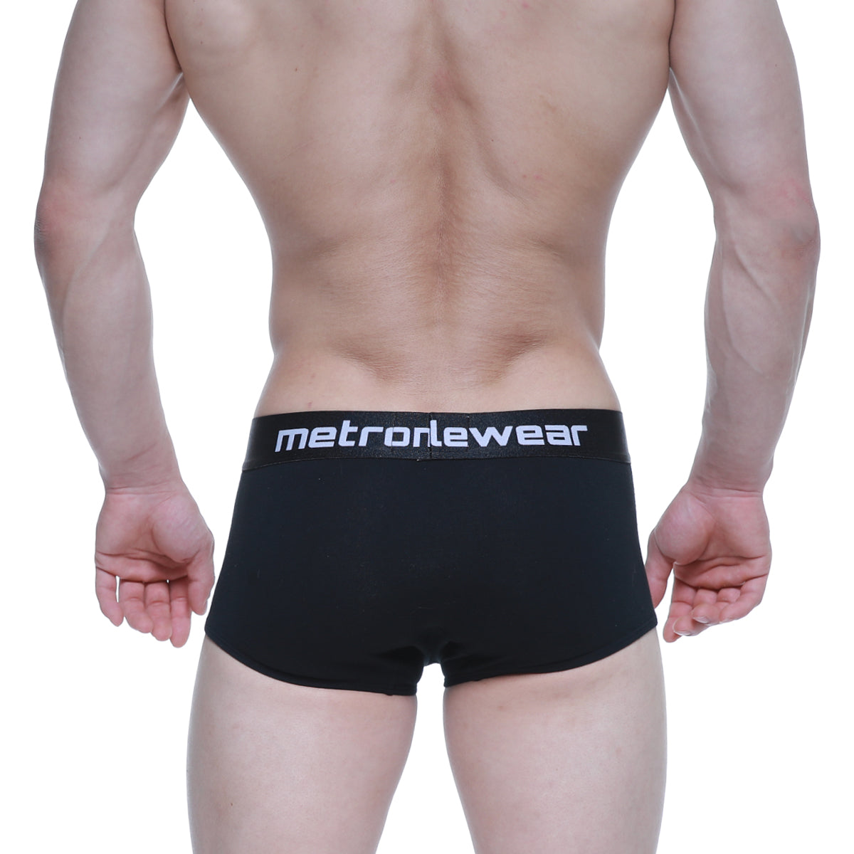MetroMaleWear Elemental Boxer Brief Black 2029-20