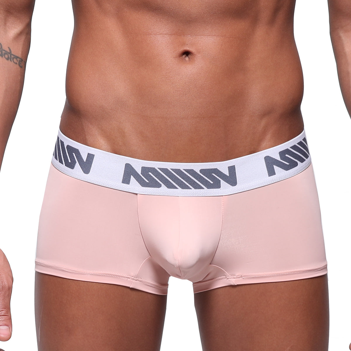 MetroMaleWear Minimo Waistband Boxer Dusty Pink 2033-01