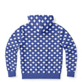 Maris Equi Men's manta Ray Zip-Up Cotton Blend Hoodie