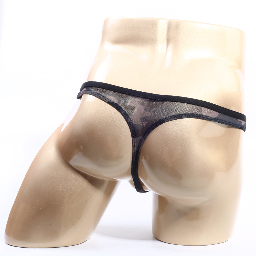 MetroMaleWear (M2W) Men's Continente Thong Gray 2342-63