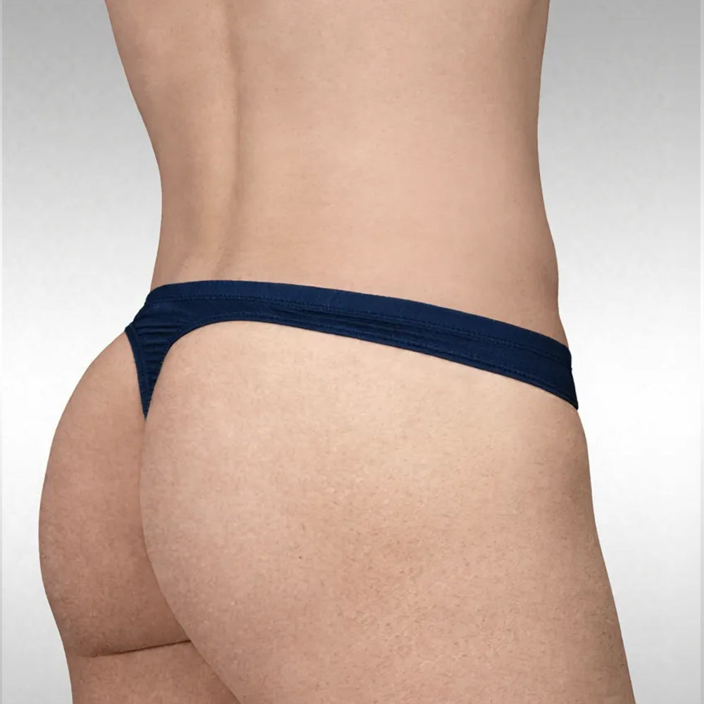 MetroMaleWear (M2W) Men's Flux Thong Dark Blue 2352-28