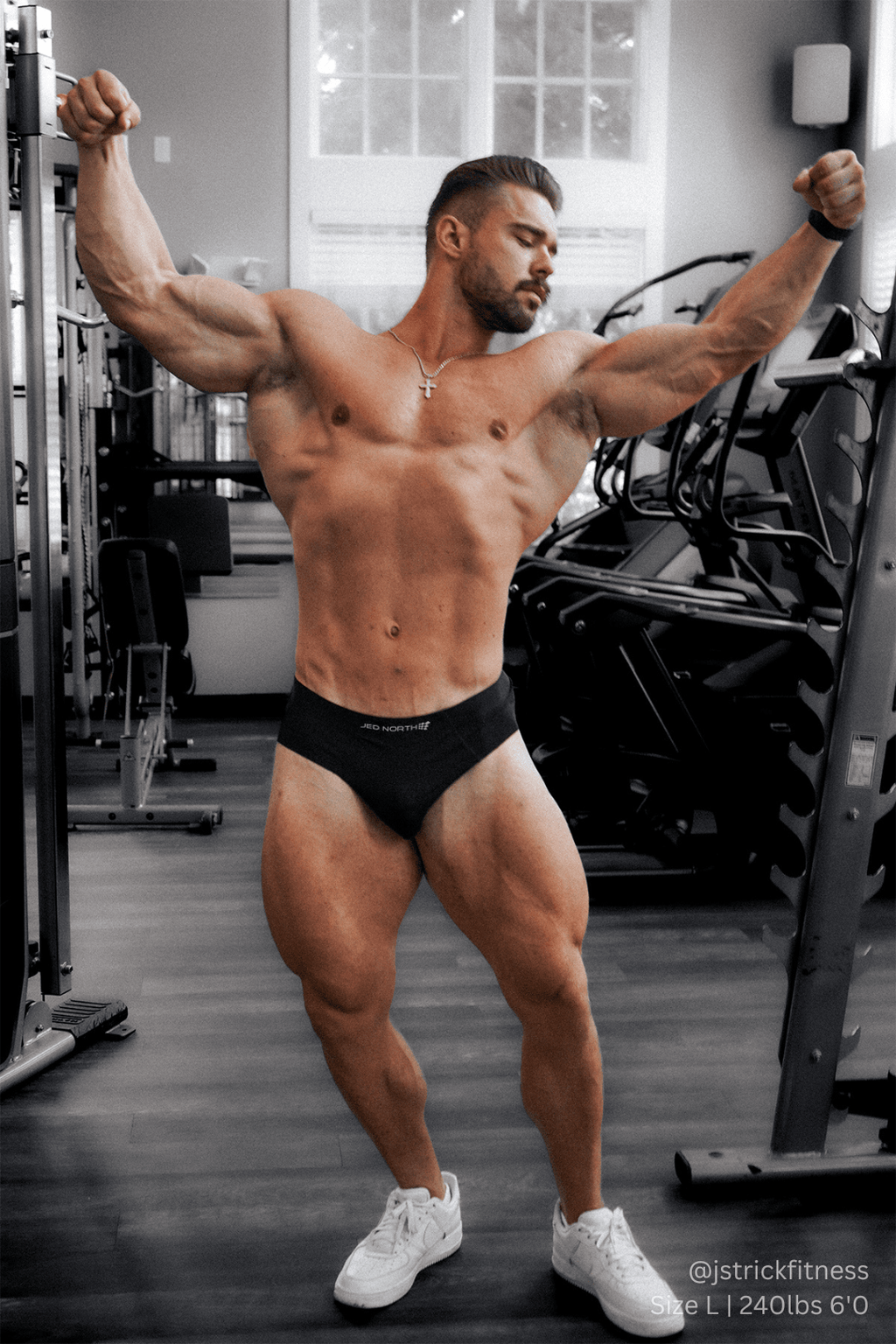 Jed North Athletic Nahtlose Slips 2er-Pack – Schwarz & Navy
