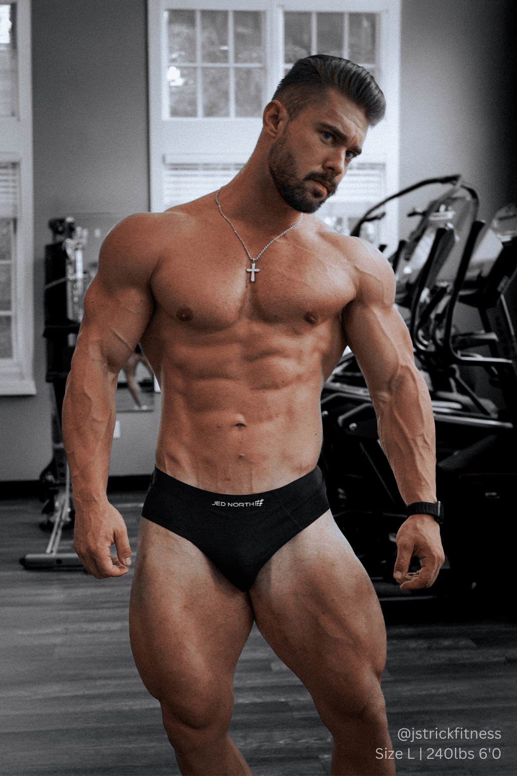 Jed North Athletic Nahtlose Slips 2er-Pack – Schwarz & Navy