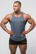 Jed North Fast-Dry Bodybuilding Workout Stringer - Grau