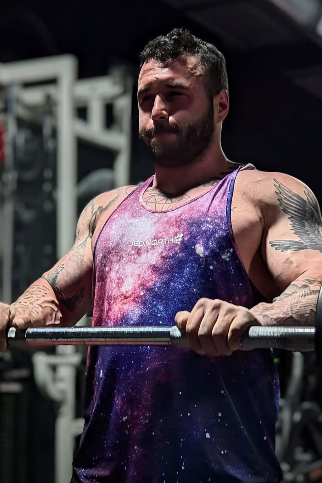 Jed North Grafik Muscle Stringer - Galactic