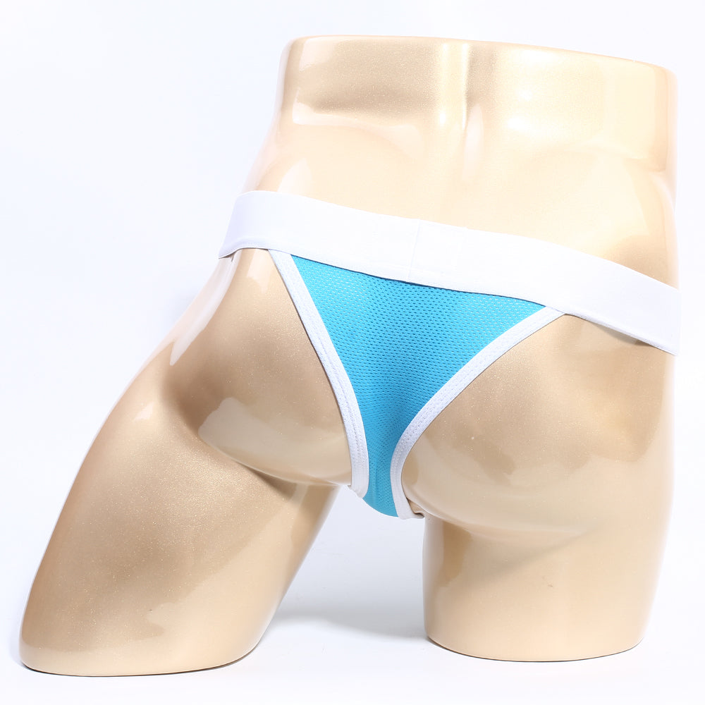 MetroMaleWear (M2W) Men's Lamancha Thong Turquoise 2912-08