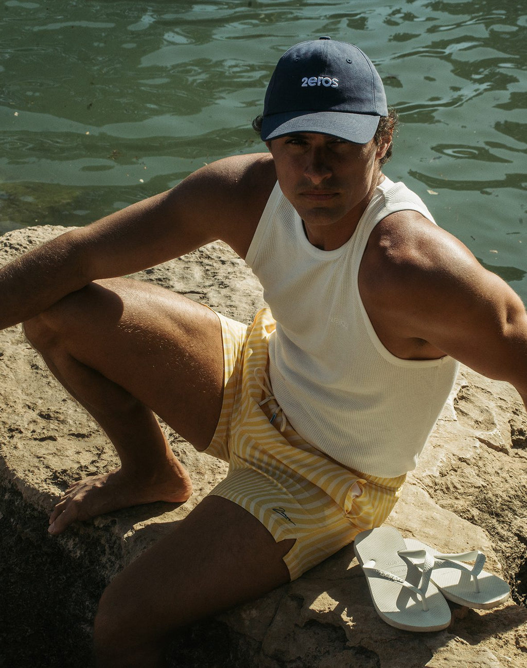 Bañador corto Byron - Amarillo Dolce