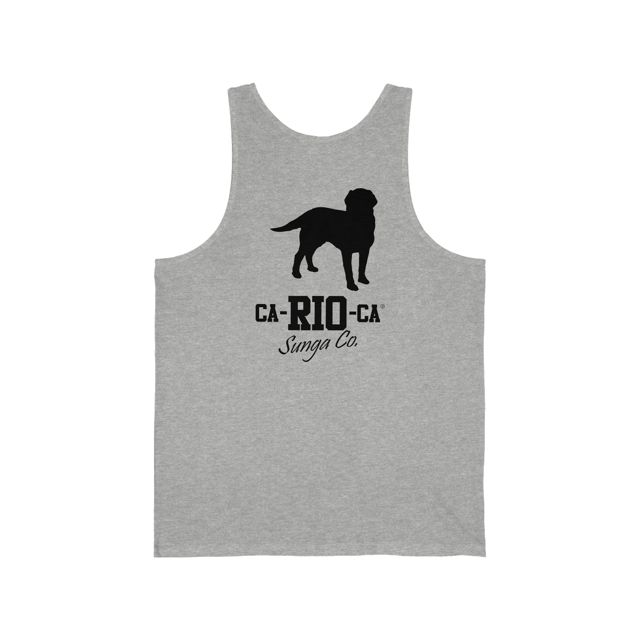 CA-RIO-CA Tanktop mit Logotipo-Print in Schwarz - Tanktop für Herren