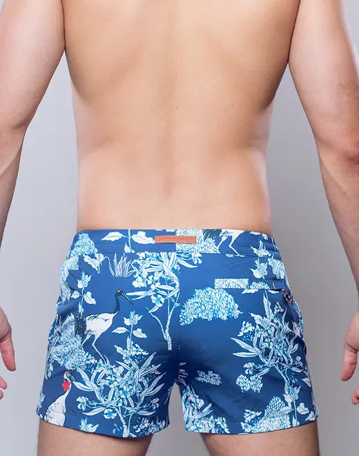 S50 PRINT SWIM SHORT