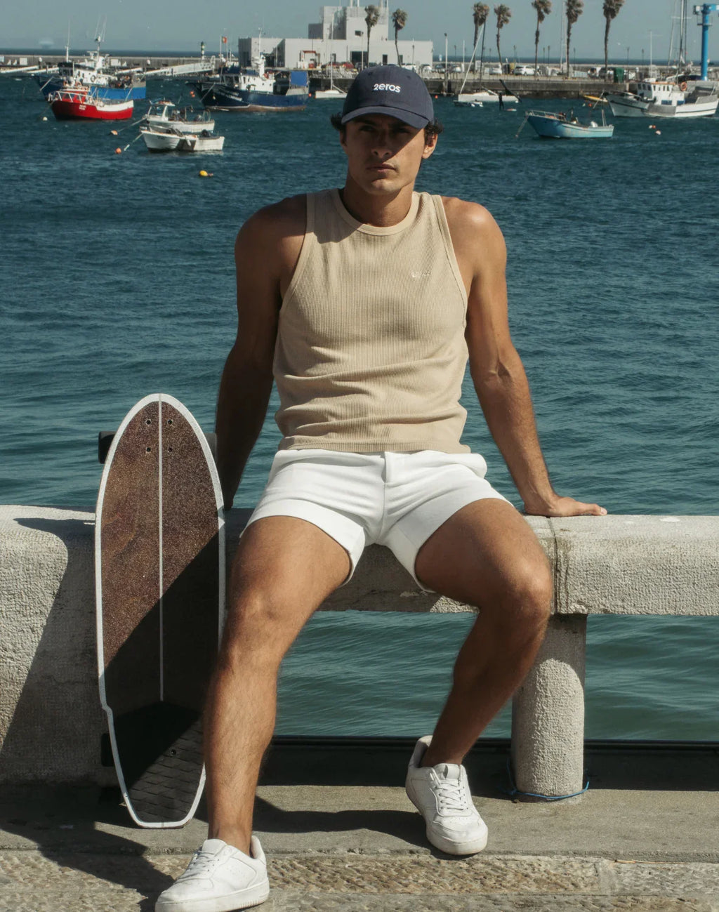 2EROS Icon Tank Top - Beige