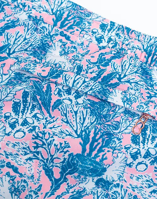 BAÑADOR SHORTS ESTAMPADO CORAL S50
