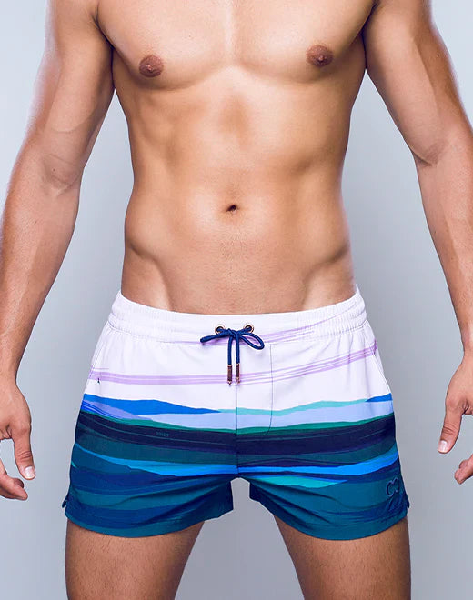 S50 PRINT SWIM SHORT