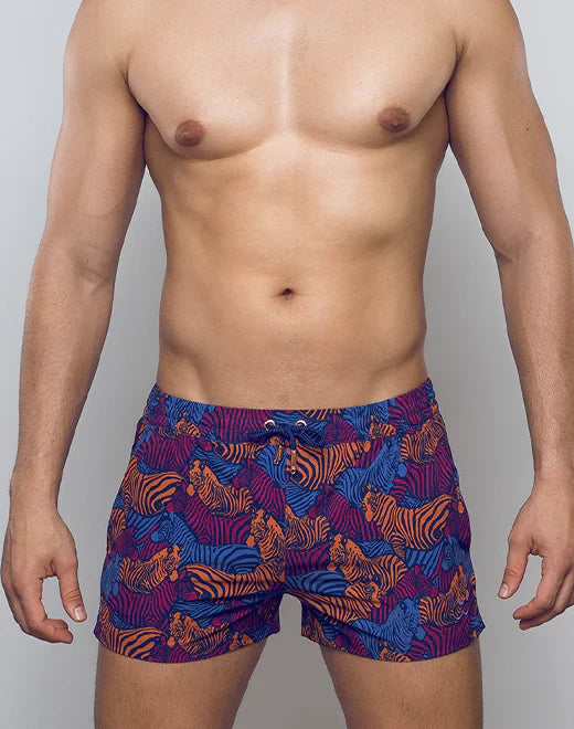 S50 PRINT SWIM SHORT