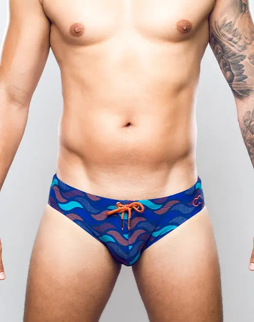 V10 BIKINI MIT OCEAN-PRINT