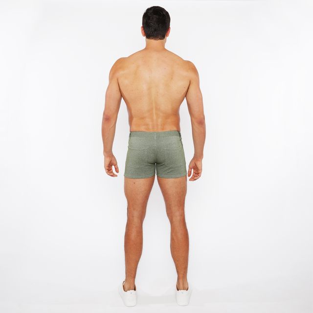 3" STRETCH KNIT TWO-TONE SHORT - DealByEthan.gay loves ST33LE