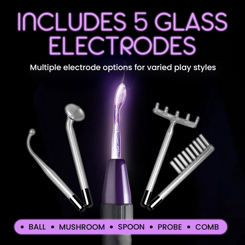 Zeus Electrosex Deluxe Twilight Violet Wand Kit