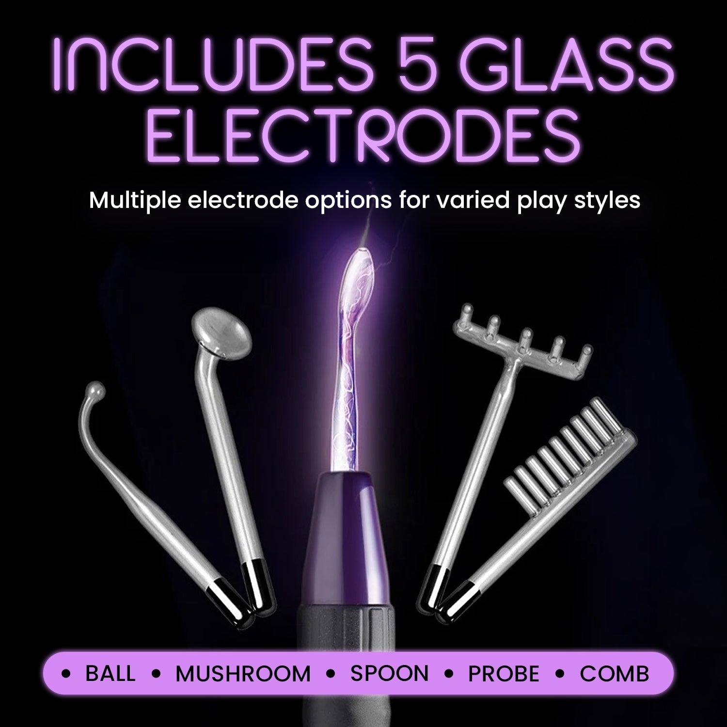 Zeus Electrosex Deluxe Twilight Violet Wand Kit
