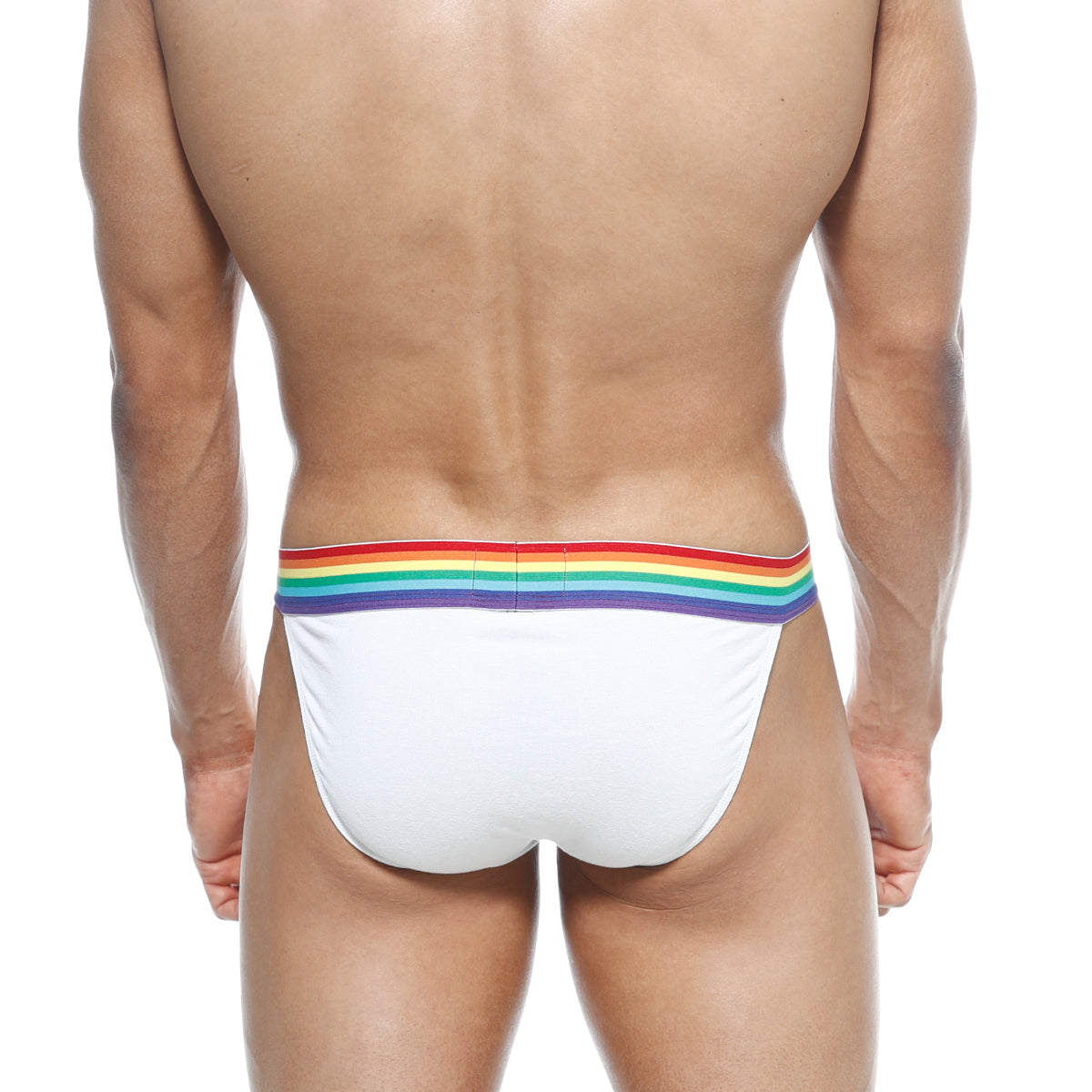 MetroMaleWear Pride Bikini White 3004-R00