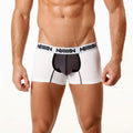MetroMaleWear Cotton Short Boxer White 7Inch 3022-C00