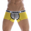 MetroMaleWear Tricolor Short Boxer Yellow 7인치 3022-C16