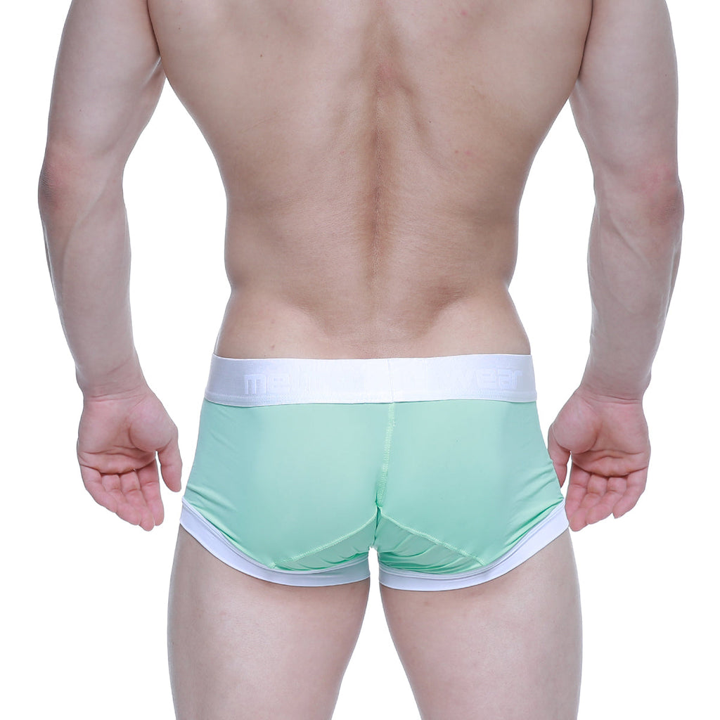 MetroMaleWear Crema Boxer Brief Green 3026-07