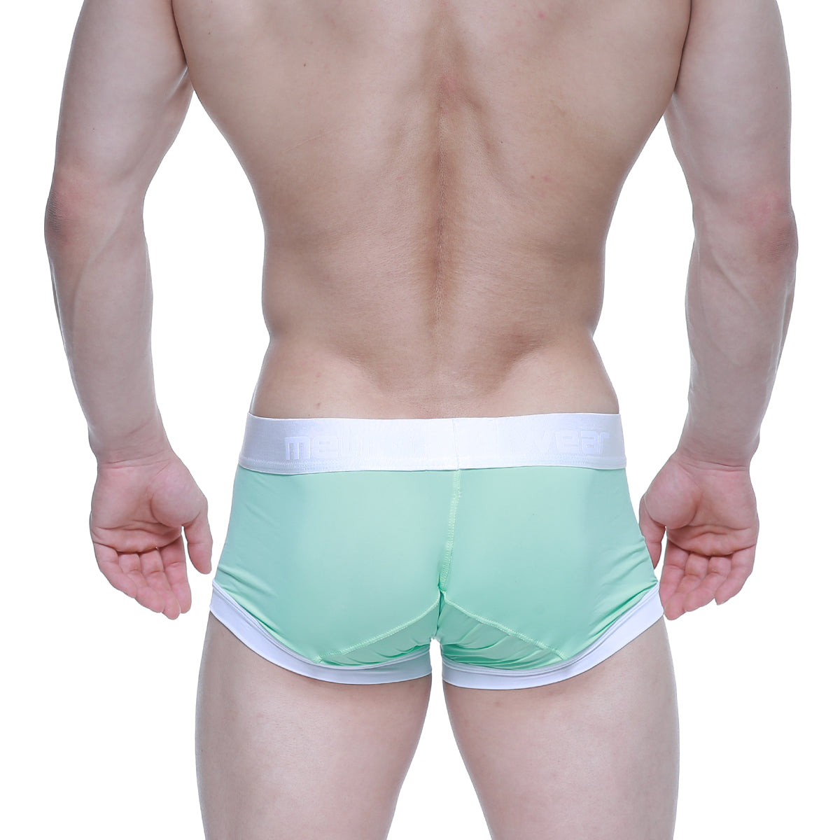 MetroMaleWear Crema Boxer Brief Green 3026-07