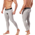 MetroMaleWear Perfect Scene Cotton Long John Gray 3052-10