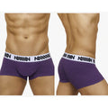 MetroMaleWear (M2W) Herren-Boxershorts mit Taschen Grape 3113-19