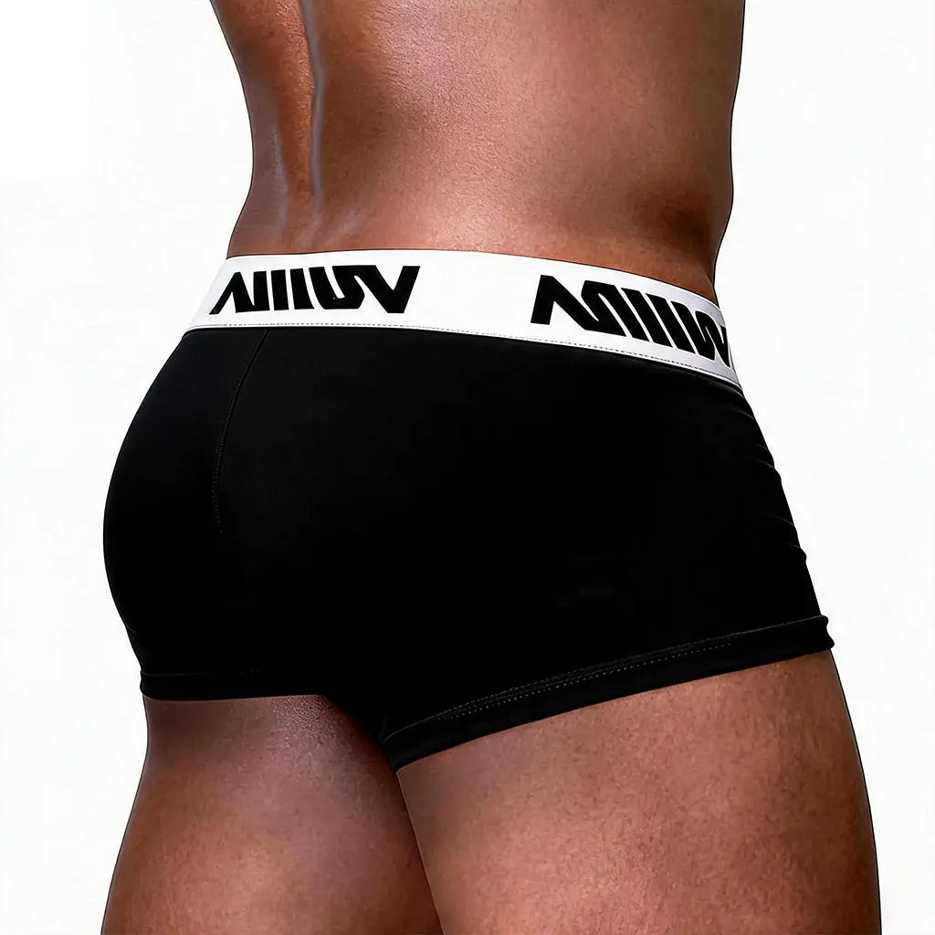 MetroMaleWear (M2W) Men's Gavio Trunk Black 3113-51