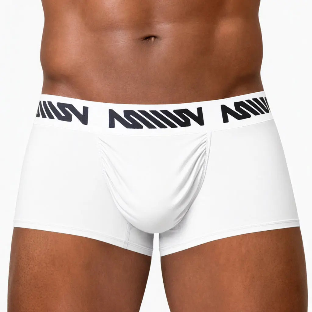 MetroMaleWear (M2W) Herren Gavio Badehose Weiß 3113-52
