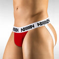 MetroMaleWear (M2W) Herren Gravio Jockstrap Rot 3501-54