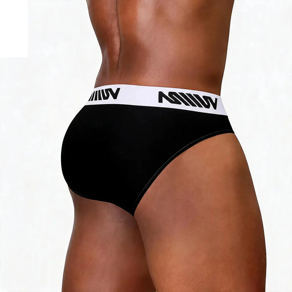 MetroMaleWear (M2W) Men's Gavio Brief Black 3506-51
