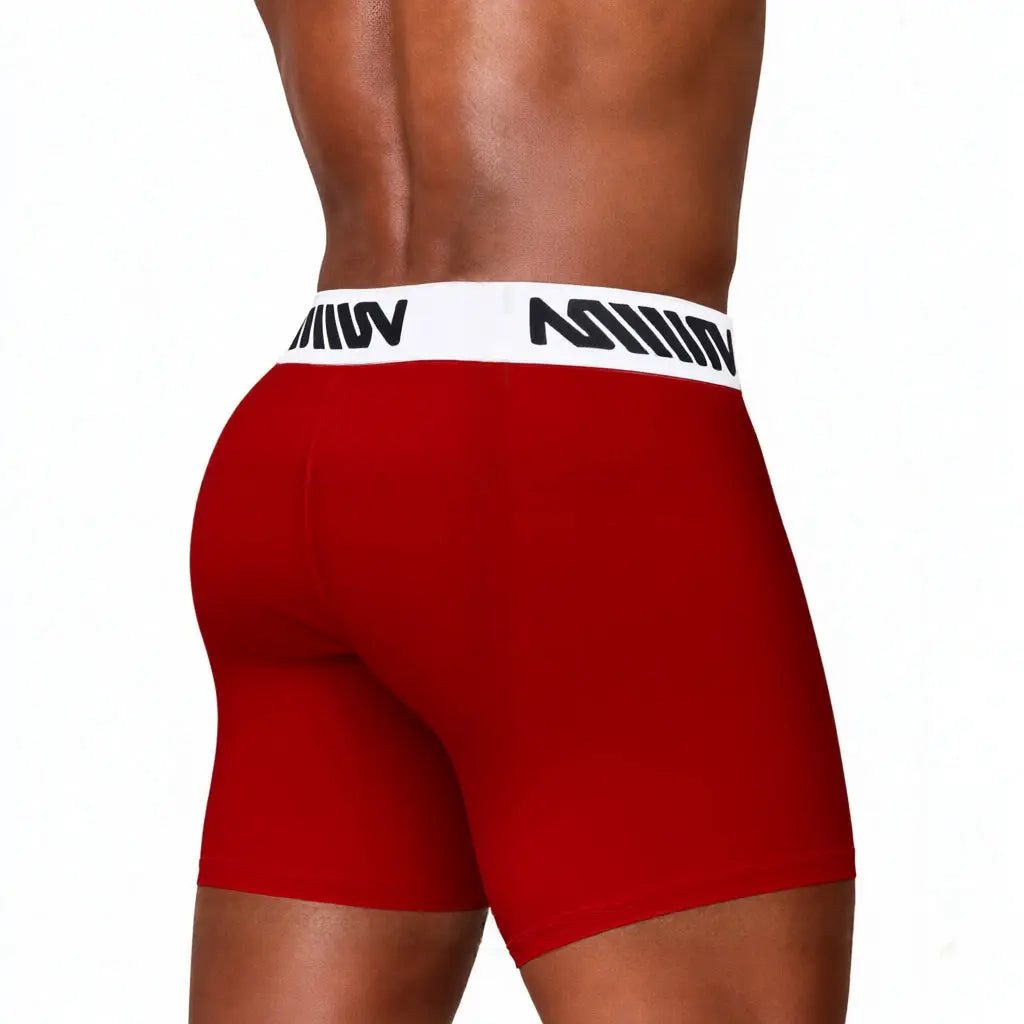 MetroMaleWear (M2W) Boxer Gavio para hombre rojo 3515-54