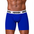 MetroMaleWear (M2W) Men's Gavio Boxer Brief Royal Blue 3515-55
