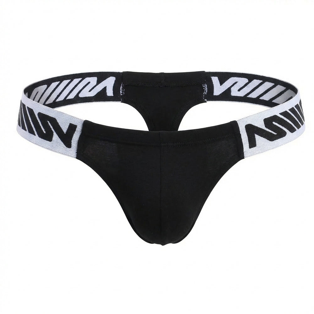 MetroMaleWear Puente Thong Black 3602-21