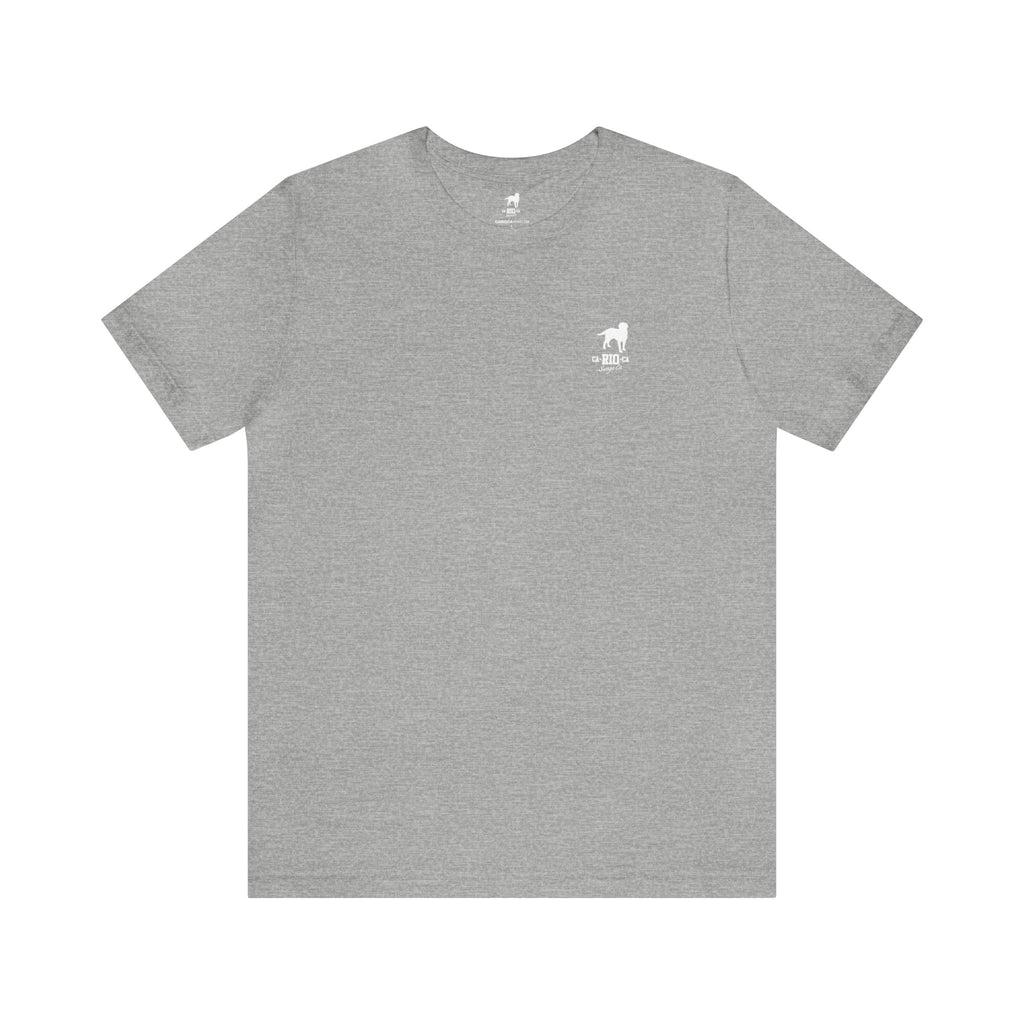 CA-RIO-CA LOGOTIPO WEISSES PRINT-T-SHIRT - HERREN-TANKTOP