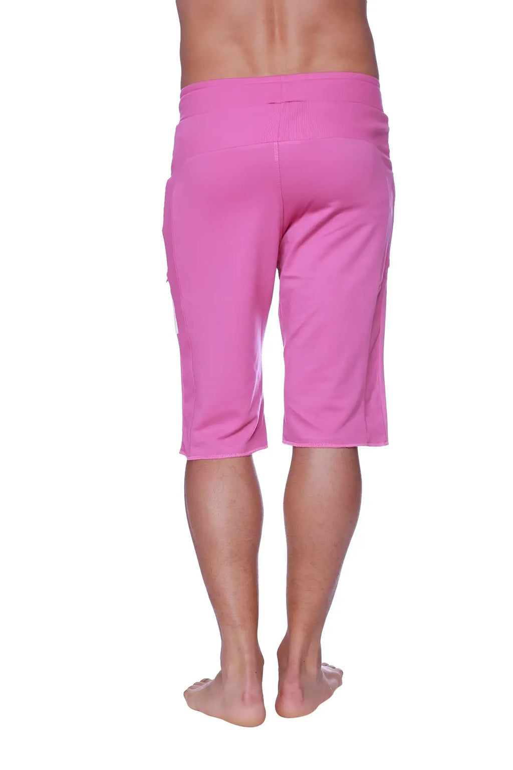Edge eco-track short solid berry pink athletic shorts with comfortable elastic waistband and side pockets
