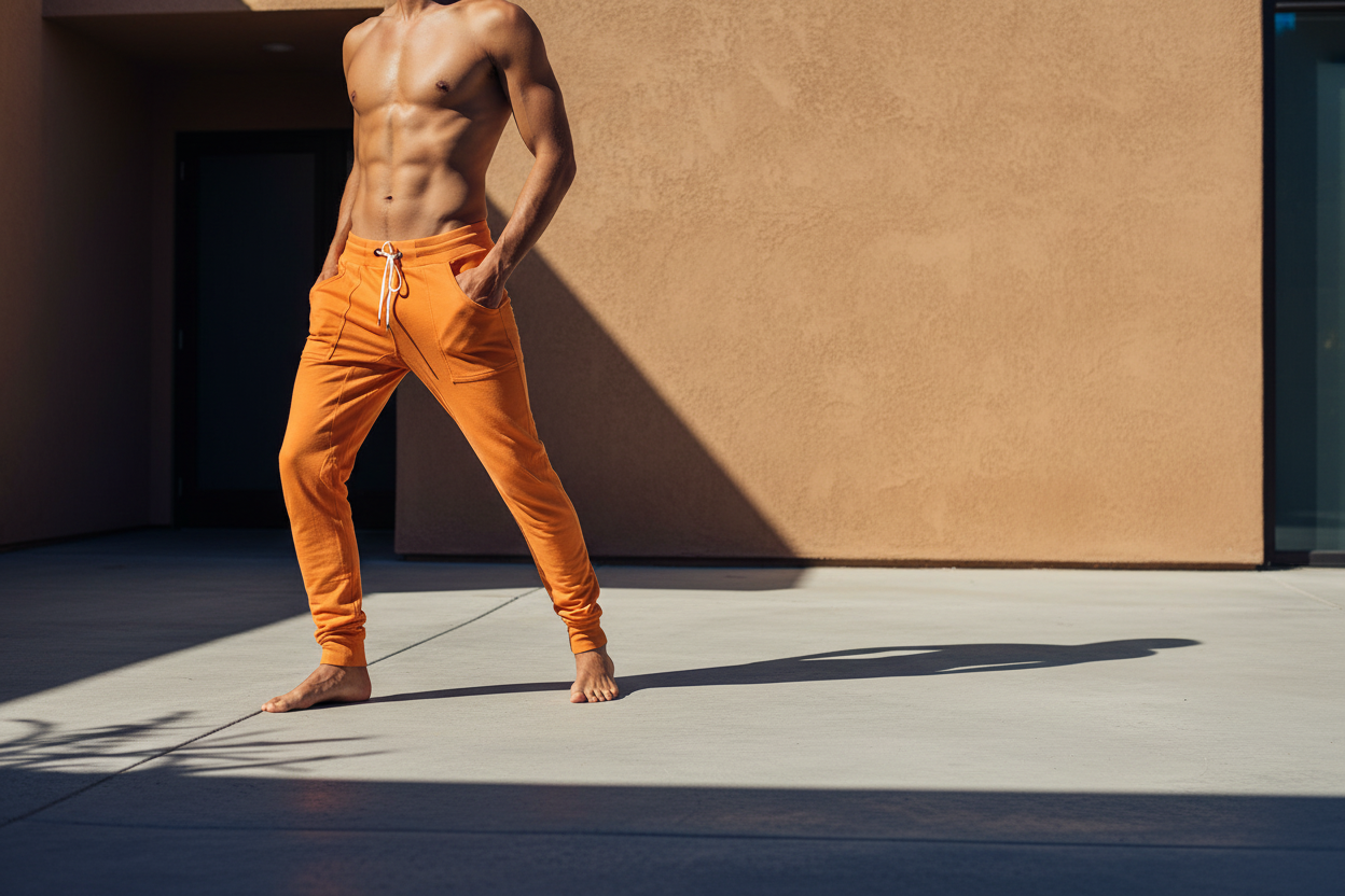 4-rth Yoga-Lifestyle Athleisure für Männer