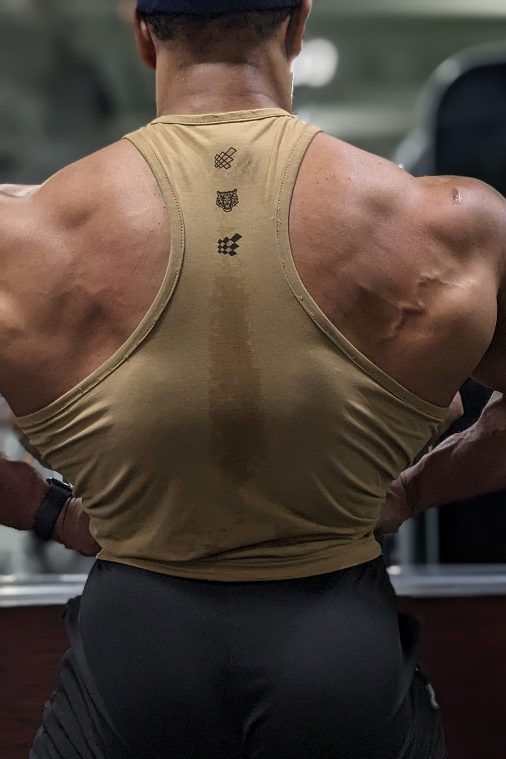 Jed North Men's Flex Training Stringer - Tan