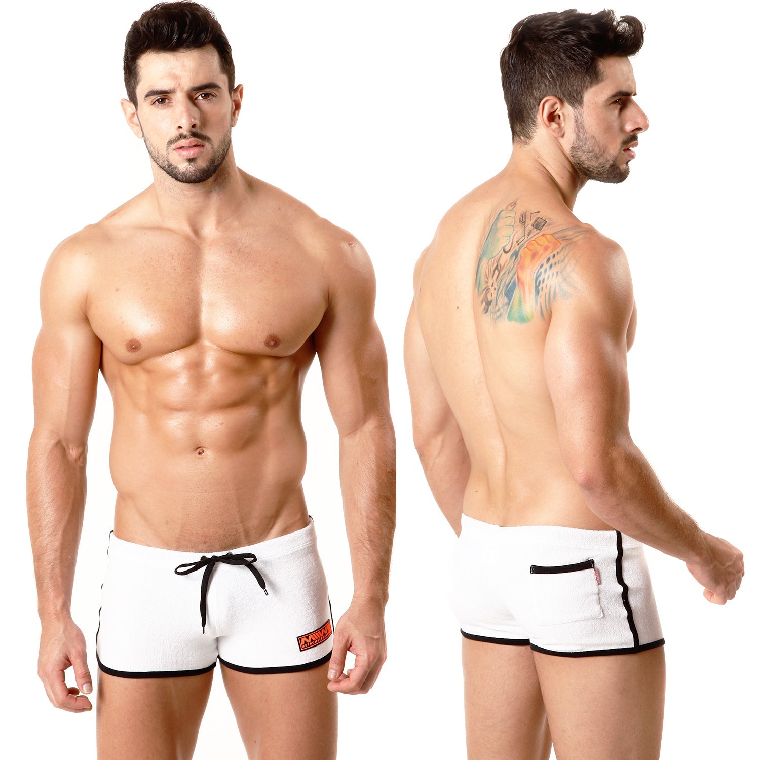 MetroMaleWear Terry Short White 4702-00