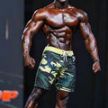 MetroMaleWear Physique Board Short Yellow Camo 4706-67