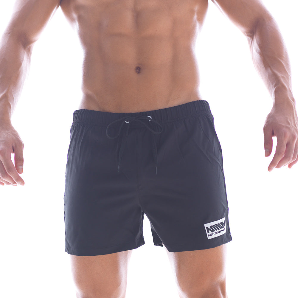 MetroMaleWear Flexible Swim Trunk Black 4710-20