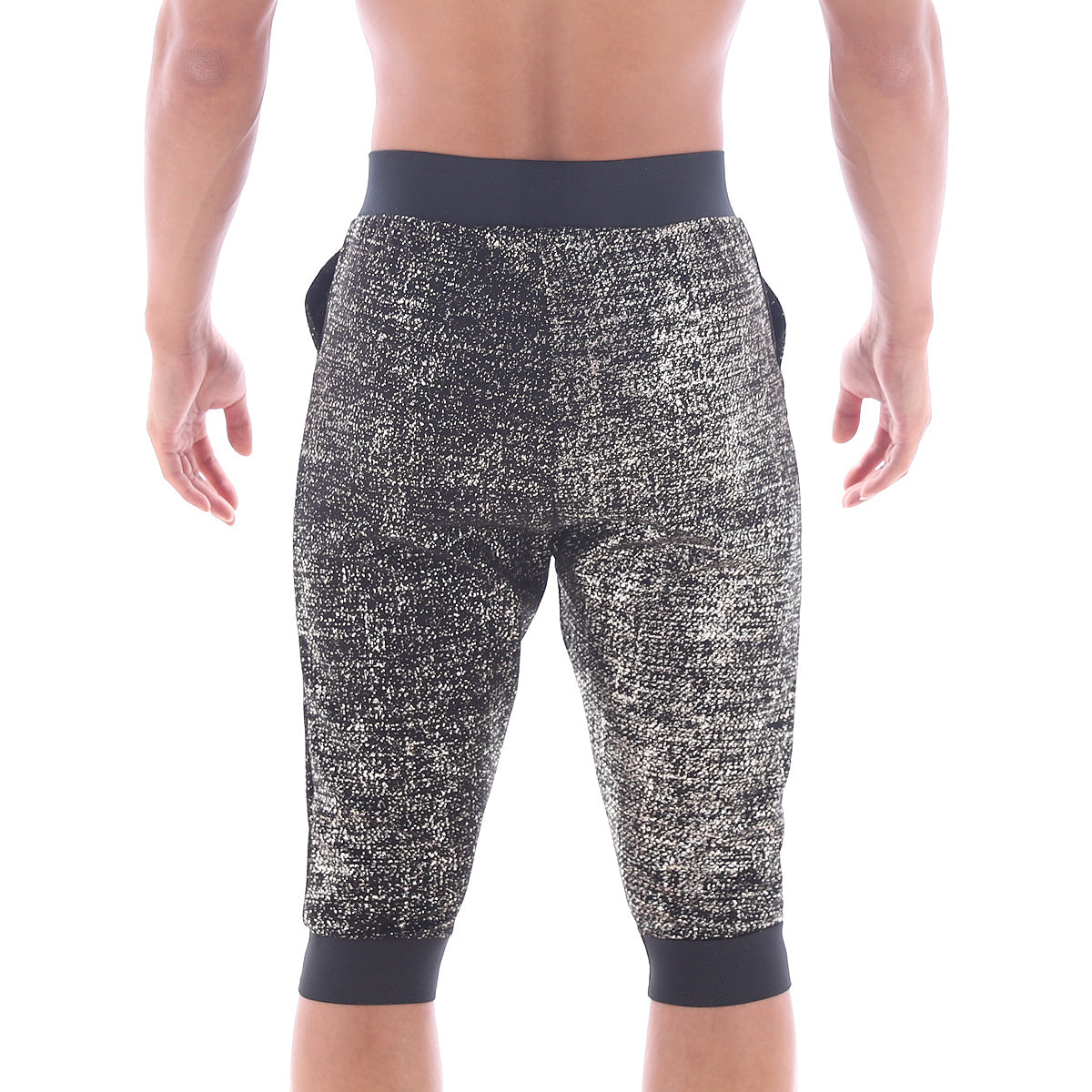 MetroMaleWear Scandinavia Gym Shorts Black 4711-20