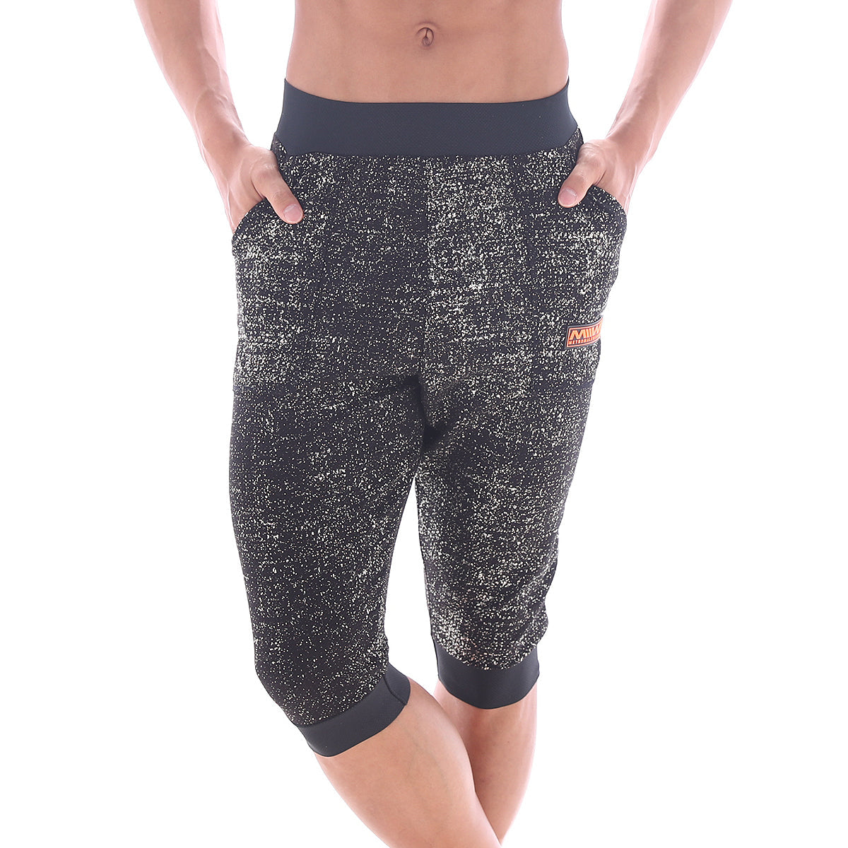 MetroMaleWear Scandinavia Gym Shorts Black 4711-20