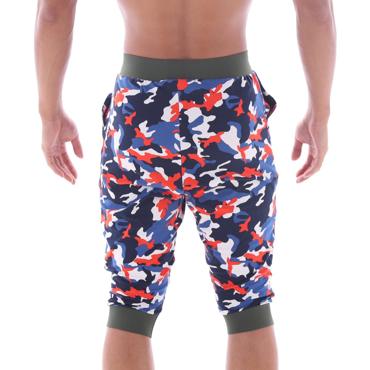 MetroMaleWear Scandinavia Gym Shorts Camo Navy 4711-60