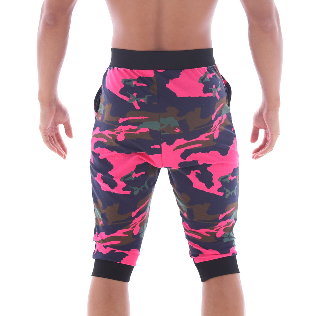 MetroMaleWear Scandinavia Gym Shorts Camo Pink 4711-61