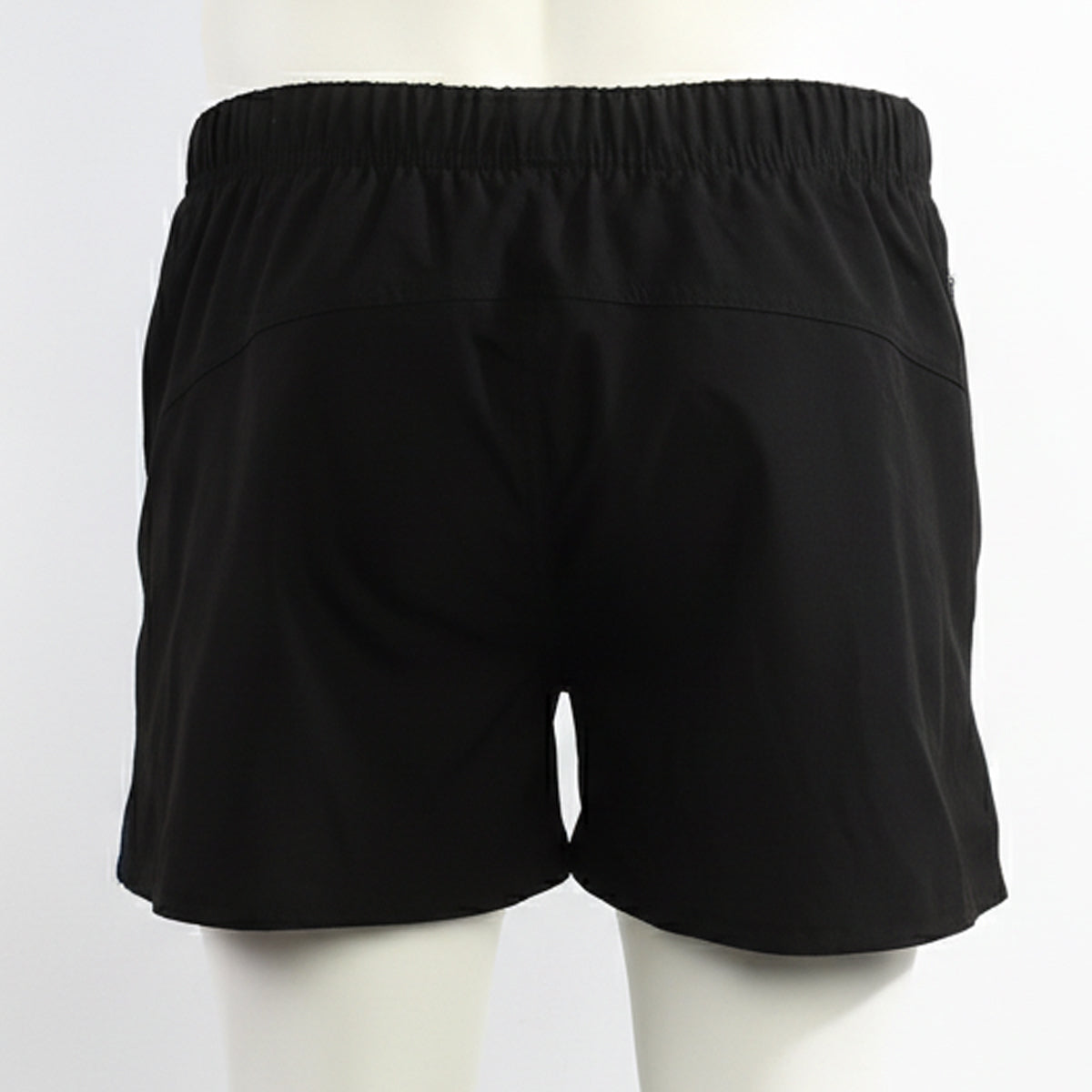 Black MetroMaleWear Viena Short orange 4715-22 athletic shorts with elastic waistband and subtle seam detail